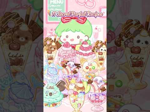 ⭐️ 11 Parfait Secret Recipes ~ All in ONE!🍨 Tanghulu Master🍡 #tanghulumaster #secretrecipes
