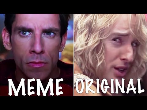 Zoolander MEME VS ORIGINAL || EXCUSE ME BRAH