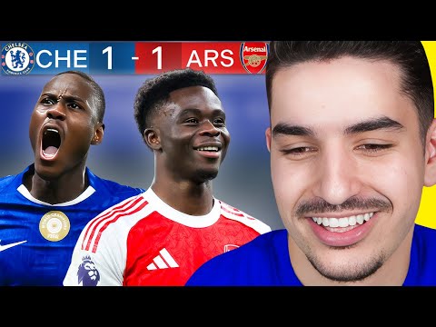 Chelsea Get HUGE Point vs Arsenal With 10 MEN!