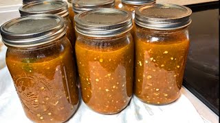 How to Jar/Preserve Homemade Salsa