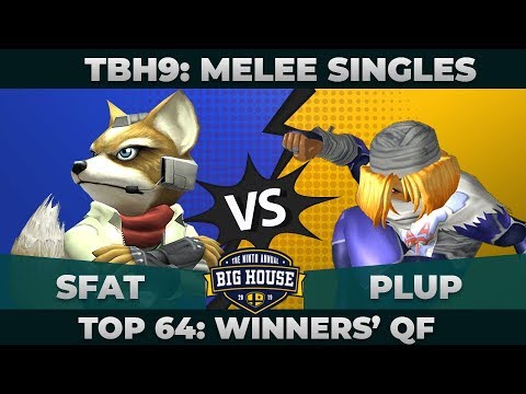 SFAT vs Plup - Top 64 Winners' Quarterfinals: Melee Singles - TBH9 | Fox vs Sheik