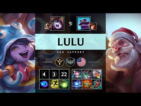 Lulu Support vs Braum - NA Challenger Patch 25.S1.3
