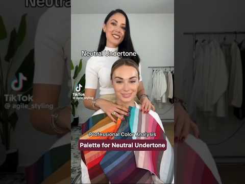 Color Analysis for Neutral Undertones 🌟 Perfect Palette for @LoganFabbro!