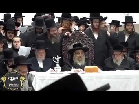 Satmar Rebbe R Aharon Visits a Talmud Torah In The Holy Land - Cheshvan 5786