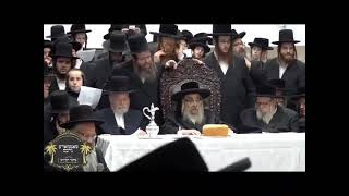 האדמו"ר סאטמר רבי אהרן מבקר בתלמוד תורה בארץ הקודש - חשוואן ת786