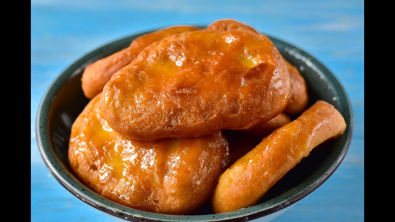 Пышки с медом