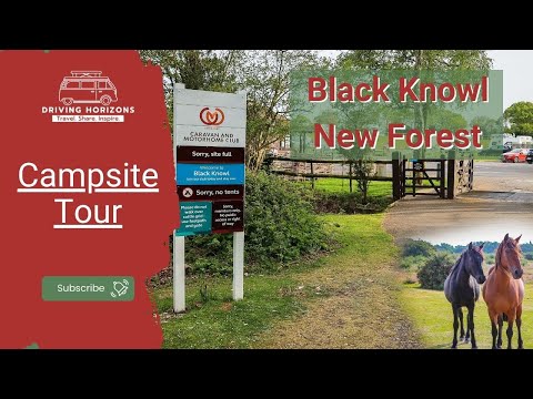 New Forest Campsite - Black Knowl in the heart of the New Forest