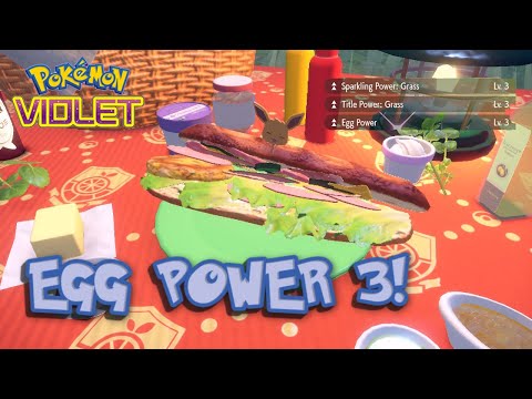 How To Make Egg Power 3 Sandwiches and Are They Worth It? Pokemon Scarlet and Violet