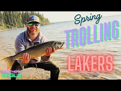 Trolling Tactics for Lake Trout Northern Saskatchewan #laketrout #trolling #springfishing