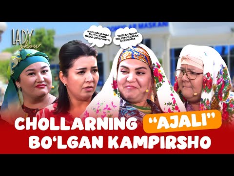 Chollarning "ajali" bo'lgan kampirsho... Lady Show