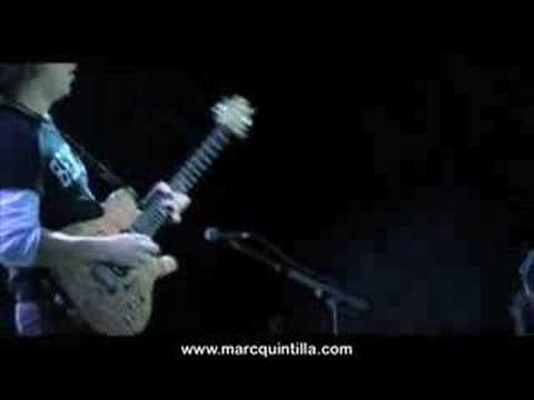 Marc Quintilla solo guitarra gira Victor Estevez 2006