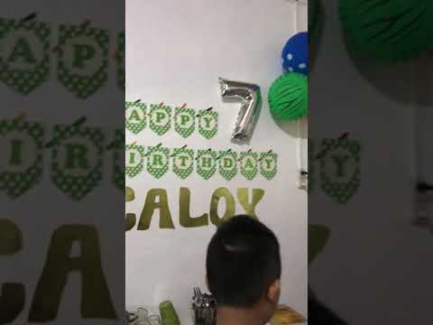 Caloy’s birthday