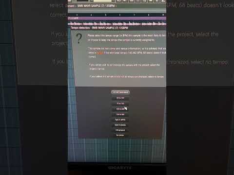 Fit ANY sample to Tempo in FL Studio #shorts