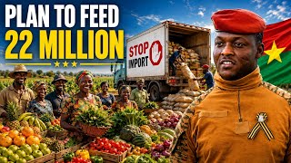 Ibrahim Traoré Rejects Food Imports — His Plan to Feed Burkina Faso