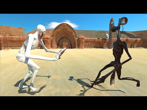 NEW UPDATE UNIT | SCP-096 vs SIRENHEAD - Animal Revolt Battle Simulator
