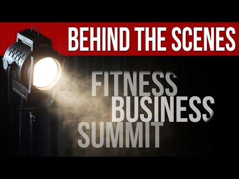 Behind the Scenes at Fitness Business Summit 09 Day 1