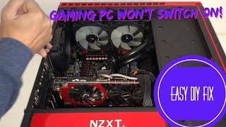 How to Fix MSI Gaming PC that will not turn on!  Z97 Motherboard