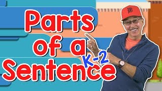 Parts of a Sentence | Parts of Speech Song for Kids | Jack Hartmann