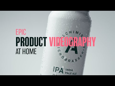 Filming and Epic Product Commercial at Home | Beer Videography