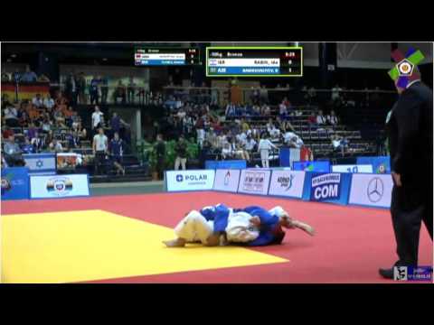 Judo 2016 European Championships Cadets: Rabin (ISR) - Bakhishaliev (AZE) [-50kg] bronze