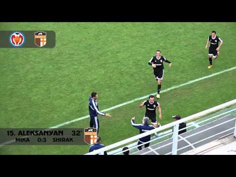 APL, round 24, 30.04.2016, Mika 1:4 Shirak, highlights