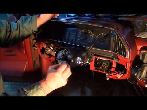Replace turn signal switch on 87-91 Ford truck