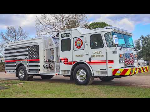 Walk Around of Loxley Volunteer Fire Department's Custom Pumper - SO144497
