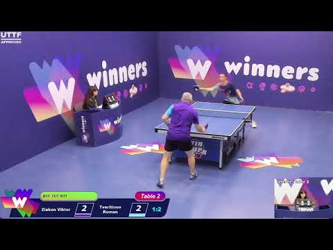 WINners CUP table 2  13.12  Ziakun Viktor - Tveritinov Roman  12:30