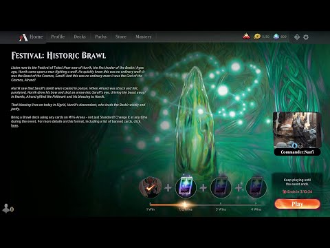 MTG Arena - Festival: Historic Brawl Win 2