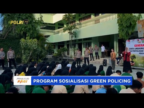 POLSEK SENAPELAN ADAKAN SOSIALISASI GREEN POLICING