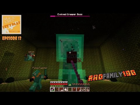 MINECRAFT GALACTIC SCIENCE - Mars Dungeon Battle