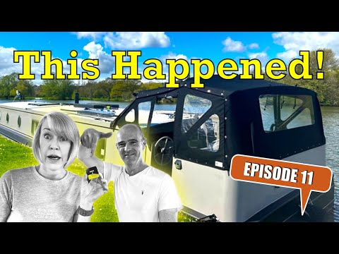 Testing My New Mics… Then This Happened! 😱 | Widebeam Narrowboat