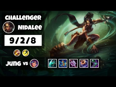 Nidalee Jungle S11 11.18 Challenger Replay (9/2/8) - KOREAN