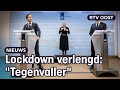 Kijk terug: persconferentie over verlenging lockdown | RTV Oost