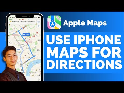 How To Use iPhone Maps For Directions !