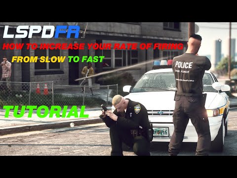 How to Increase your rate of firing |GTA V LSPDFR Tutorial | Sept 2021
