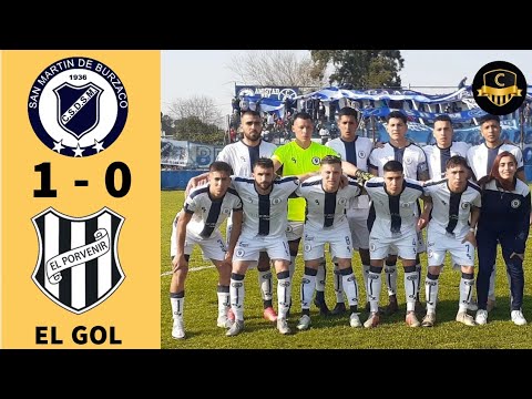 San Martín De Burzaco 1-0 El Porvenir / Gol / Primera C