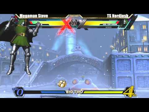 UMVC3 Megaman Steve vs TS Nerdjosh - Big Two #10 Tournament