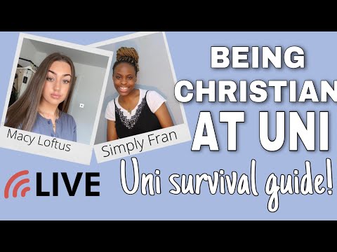 Being a CHRISTIAN AT UNI | UNI SURVIVAL GUIDE W/ Macy Loftus