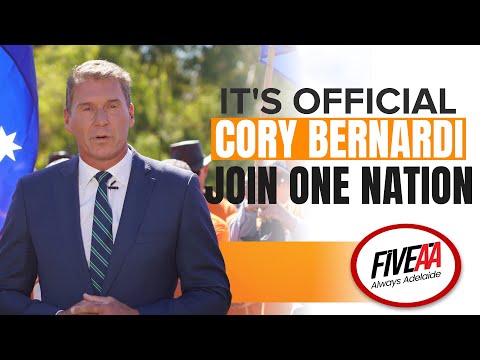 It's Official   Cory Bernardi Join One Nation