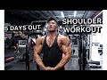 DEPLETION SHOULDER WORKOUT 5 DAYS OUT SAN JOSE PRO (FULL WORKOUT IN DESCRIPTION BOX)