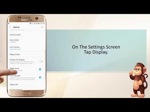 How to set screen time out on Samsung smart phones user guide support