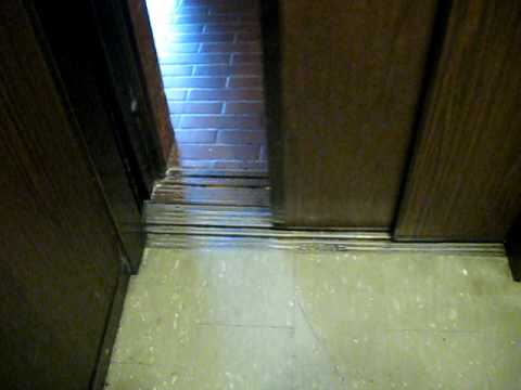 Crappy Otis Hydraulic Elevator at San Francisco Cathedral