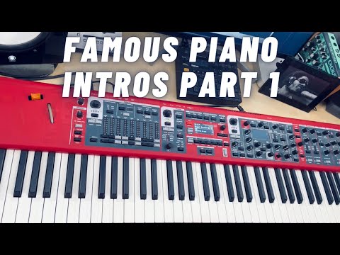 Famous Piano Intros Part 1