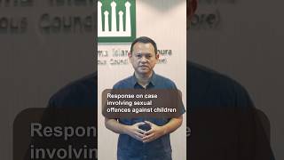 Response on case involving sexual offence against children