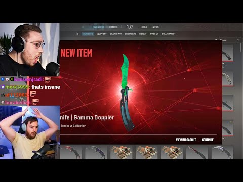 ohnepixel reacts to the luckiest knife trade ups