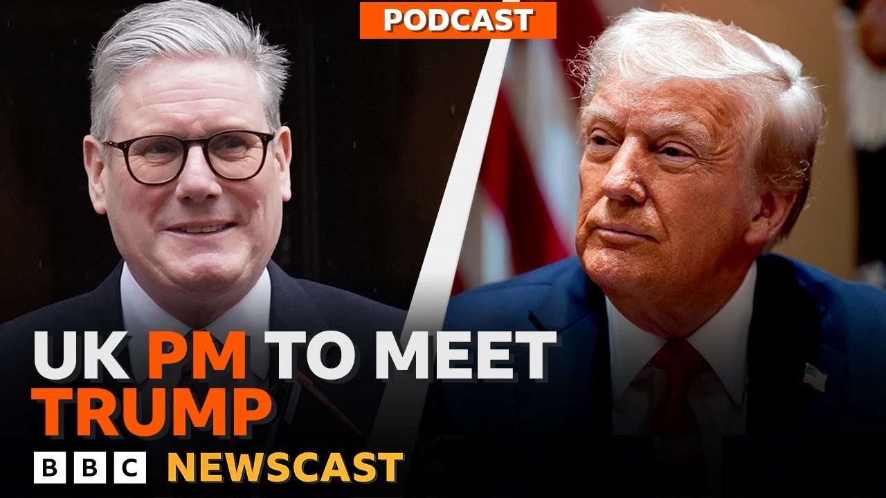 What does the UK Prime Minister want from his meeting with President Trump? | BBC Newscast