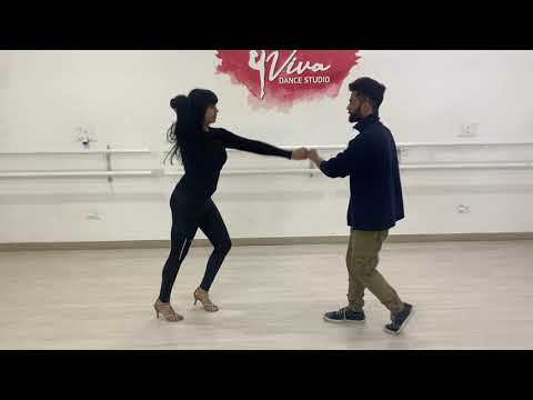 Chiquichà ElPuma DJyRulo Miami Sound |BEGINNER LEVEL COMBINATION, Salsa Footwork, Salsa Partner work