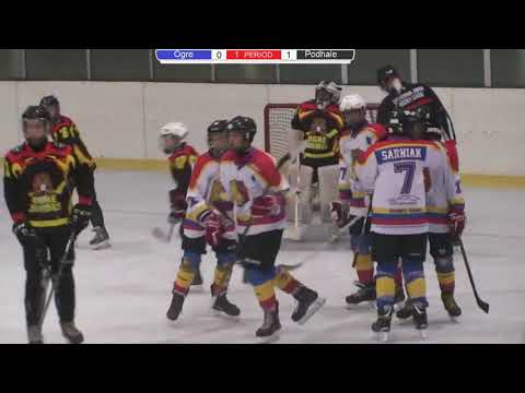 1.round CJHL U15: HC Ogre Juniors - MMKS Podhale Nowy Targ
