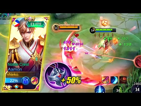 AAMON NECKLACE OF DURANCE BUILD! +50% LIFE DRAIN ANTI SUSTAINED HERO🔥